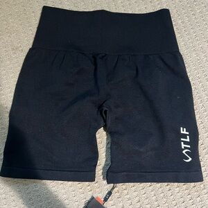 Women's Black Bike Shorts